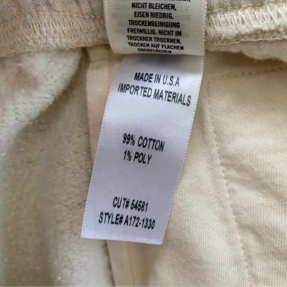 NEW Agolde Balloon Sweatpants Oatmeal Heather - Picture 14 of 15